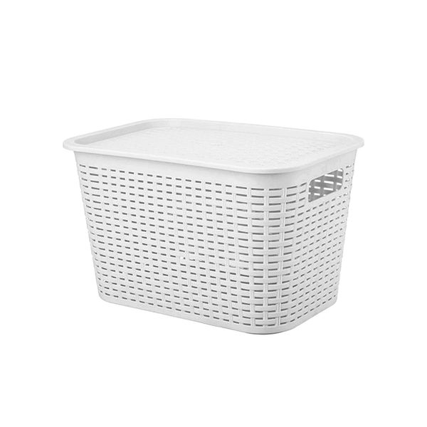 REYPLAST CANASTILLA TAVARUA BLANCO 22 L (CNX036000)