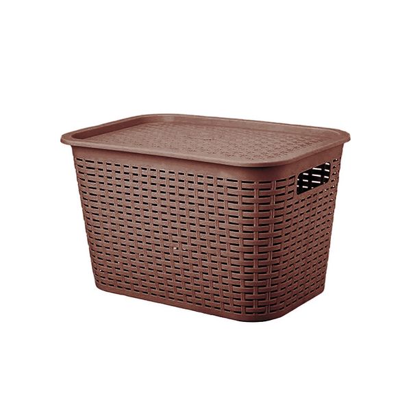 REYPLAST CANASTILLA TAVARUA MARRON 22 L (CNX036000)