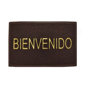 TAPETE BIENVENIDOS 60 X 90 BROWN