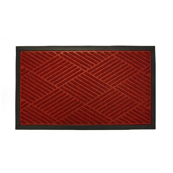TAPETE SAPORO DIAMOND 45 X 75 CMS RED