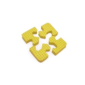 PISO EVA FOAM ESQUINERO PACK X 4 UN 15MM AMARILLO