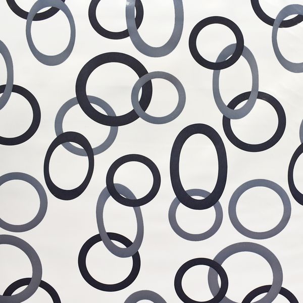 CORTINA PVC ARGOLLAS AZUL 23