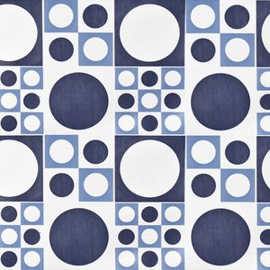 CORTINA PVC LISBETH AZUL MEDIO 53