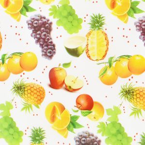 CUBREMESA PLAIN PVC FRUTA CARIBEÑA
