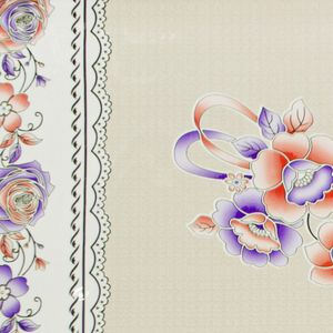 CUBREMESA PLAIN PVC LESLY MORADO