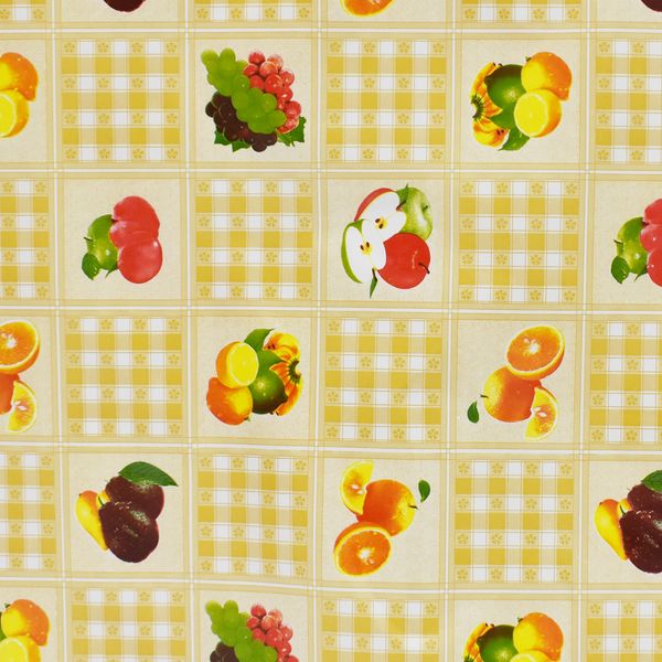 CUBREMESA PVC BEATRIZ MOSTAZA 38