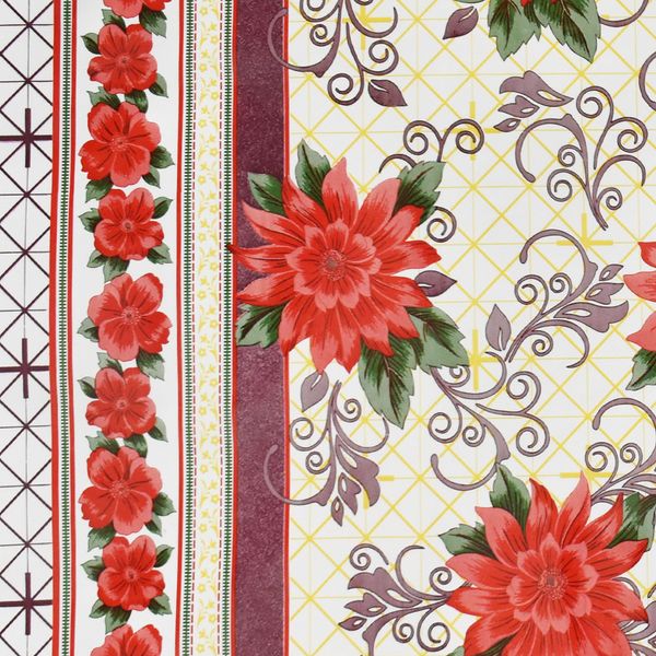 CUBREMESA PVC CAMILA ROJO 37