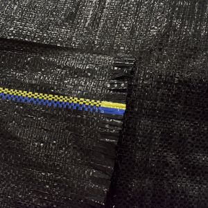 ARPILLERA POLIPROPILENO 2M ANCHO NEGRO (75 GR/M2)