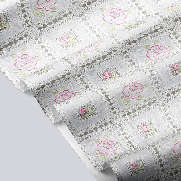 CUBREMESA ENCAJE PVC VALENTINA