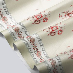 CUBREMESA PLAIN PVC LESLY ROJO