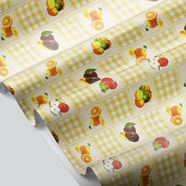 CUBREMESA PVC BEATRIZ MOSTAZA 38