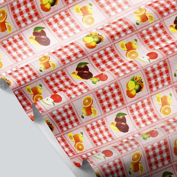 CUBREMESA PVC BEATRIZ ROJO 27