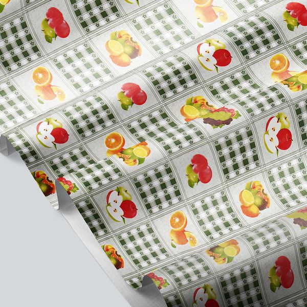 CUBREMESA PVC BEATRIZ VERDE 74