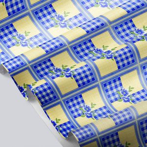 CUBREMESA PVC MARGOT AZUL 13