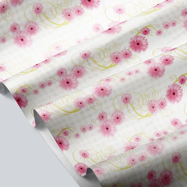 CUBREMESA TRANSP PVC AMBROSIA ROSADO