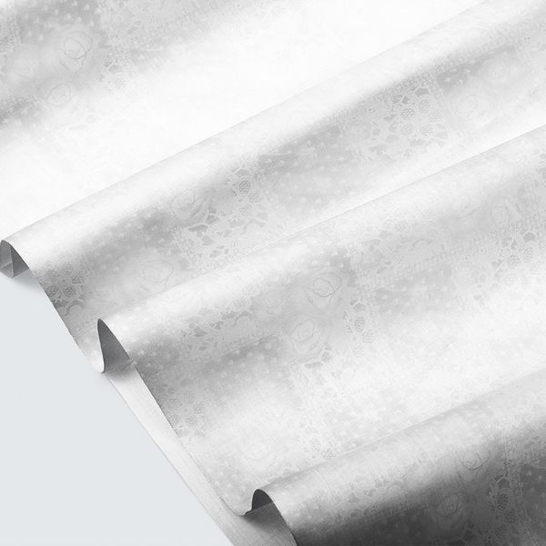 CUBREMESA TRANSP PVC LADY BLANCO