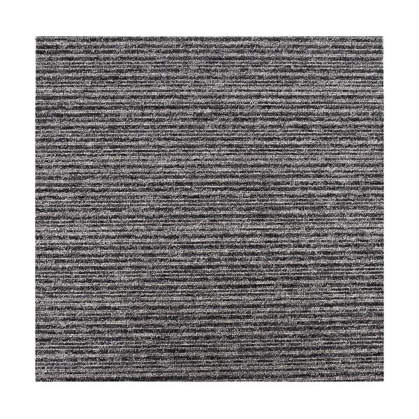 ALFOMBRA MODULAR GALAZIA STRIP 50X50 CM PLOMO