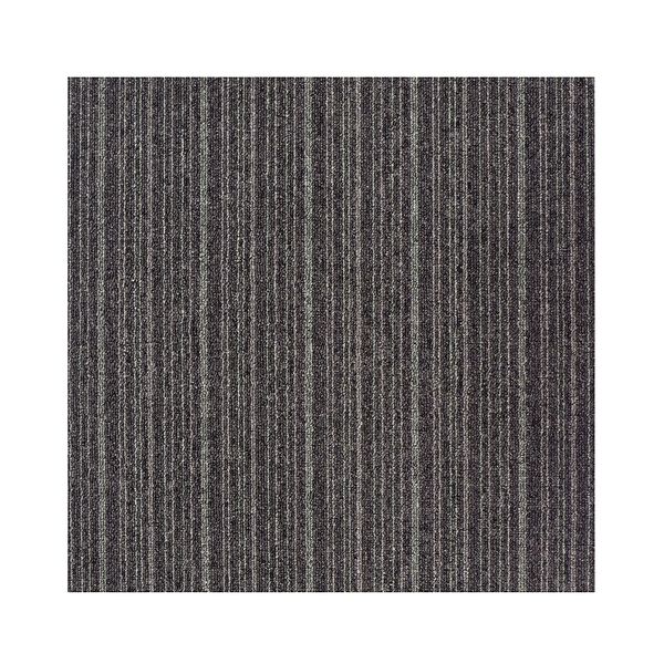 ALFOMBRA MODULAR SPAZIO STRIP 50X50 CM PLOMO
