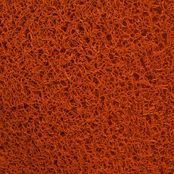 FELPUDO ATRAPAMUGRE P/HOGAR FIRM BACKING 12MM ORANGE
