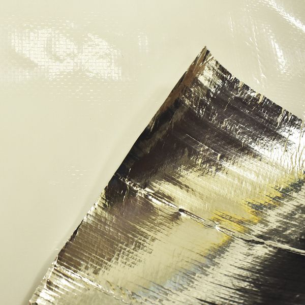 TARFLEX 135G 2.0 M ANCHO ALUMINIO/BLANCO