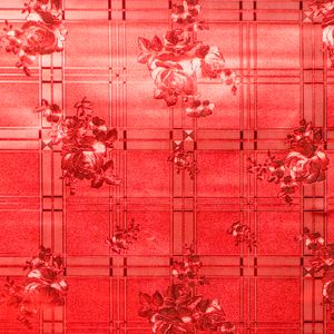 HULE GOLDEN TEMP CUADROS ROJO