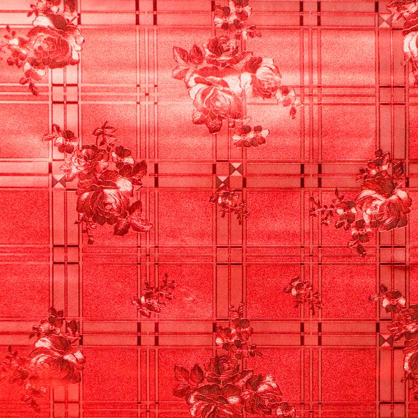 HULE GOLDEN TEMP CUADROS ROJO