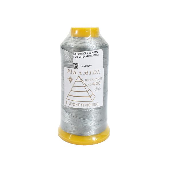 PIRAMIDE HILO #20 PLOMO CLARO 033 (1,098M APROX.)