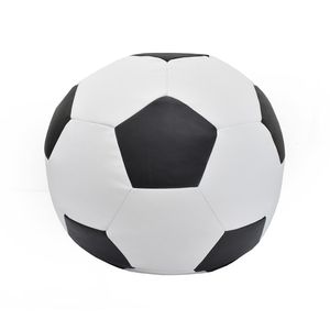 PUFF SOCCER GRANDE BLANCO/NEGRO