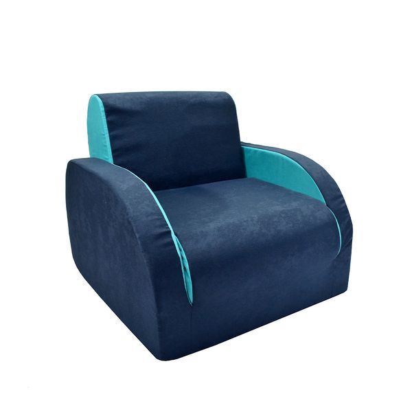 SOFA CAMA INFANTIL DELUXE AZUL