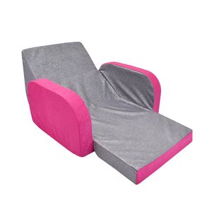 SOFA CAMA INFANTIL DELUXE FUCSIA