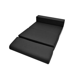 SOFA CAMA PESADO 1 PLZA X 8" NEGRO (INC. PROTECTOR)