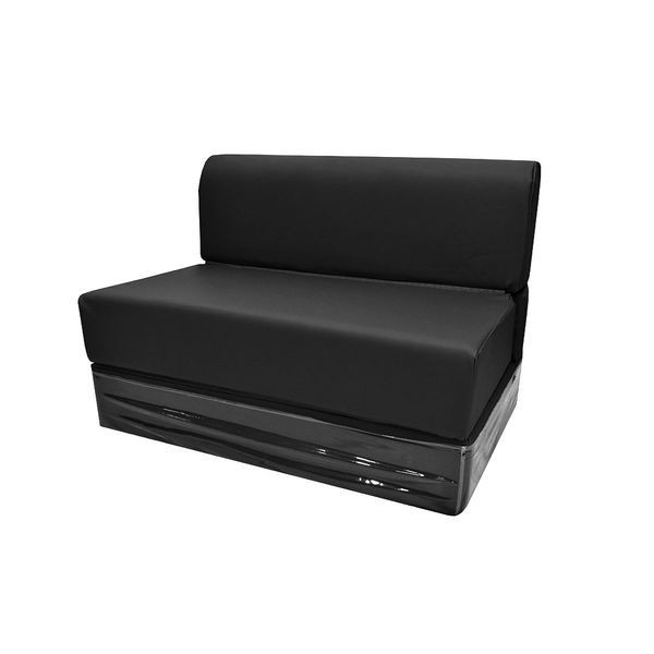 SOFA CAMA PESADO 1.5 PLZ X 8" NEGRO (INC. PROTECTOR)