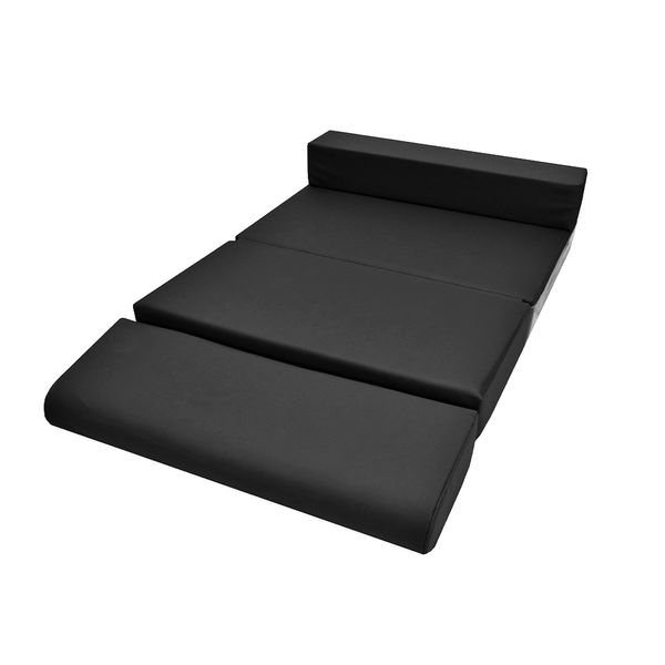 SOFA CAMA PESADO 1.5 PLZ X 8" NEGRO (INC. PROTECTOR)