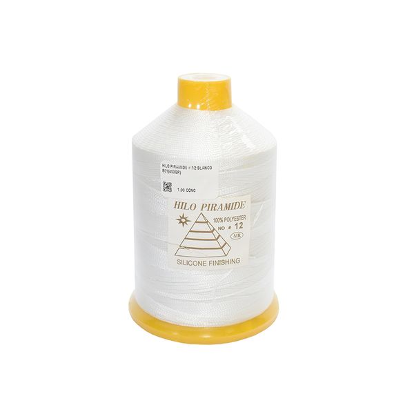 PIRAMIDE HILO #12 BLANCO B01 (400GR)