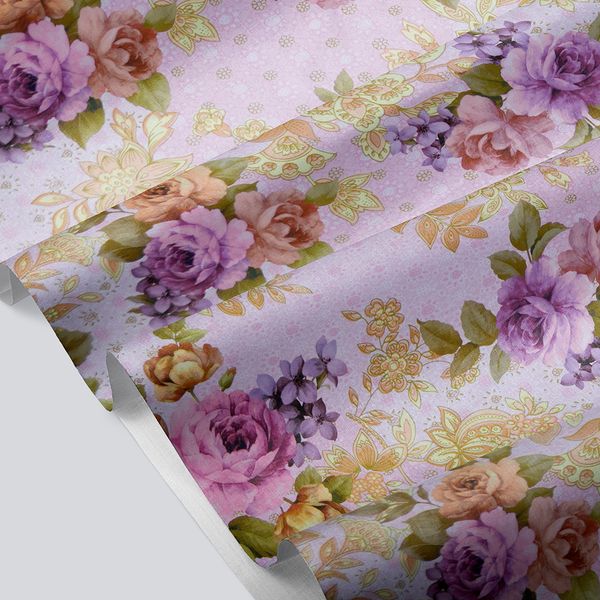 CUBREMESA PLAIN PVC ROSAS DRAMA