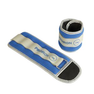 PROIRON SET TOBILLERAS X2 1 KG AZUL