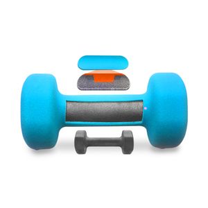 PROIRON MANCUERNA NEOPRENO 1 KG AZUL (PAR)