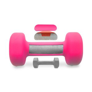 PROIRON MANCUERNA NEOPRENO 1 KG ROSADO (PAR)