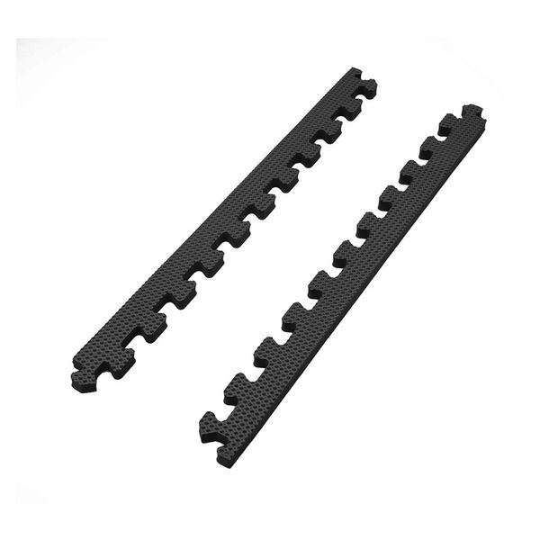 PISO EVA FOAM BORDE 5X59CM 15MM NEGRO