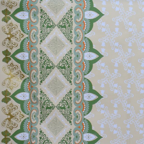 HULE SOFT ROMBOS VERDE