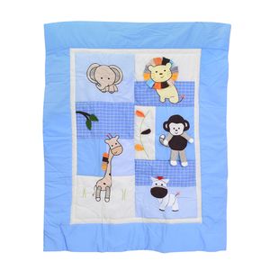 SAID PEQUEÑOS JGO CUNA MANTA DREAMS CELESTE