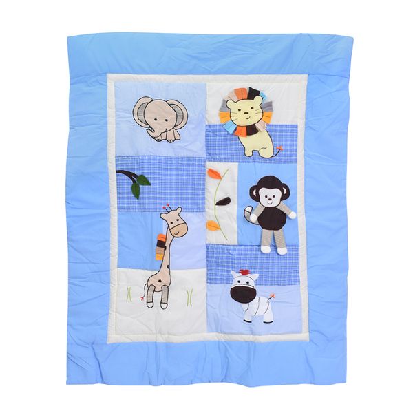 SAID PEQUEÑOS JGO CUNA MANTA DREAMS CELESTE