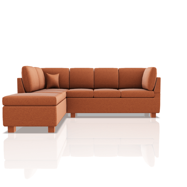 SOFA HARVY PRANNA SECCIONAL NARANJA