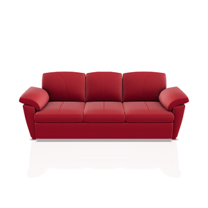 SOFA TREVOR PRANNA 3C ROJO CEREZA