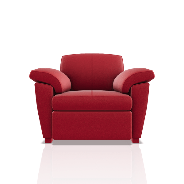 SOFA TREVOR PRANNA 1C ROJO CEREZA