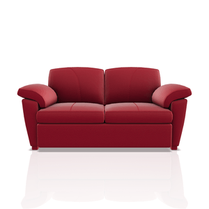 SOFA TREVOR PRANNA 2C ESCARLATA