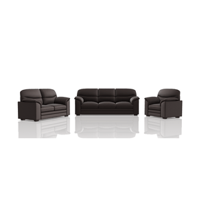 SOFA SANDERS PRANNA 3C 2C 1C CHOCOLATE