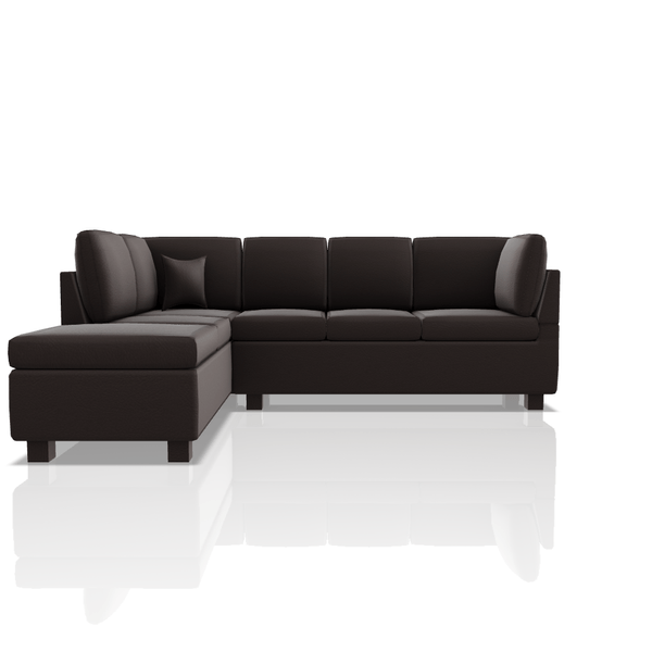 SOFA HARVY PRANNA SECCIONAL CHOCOLATE