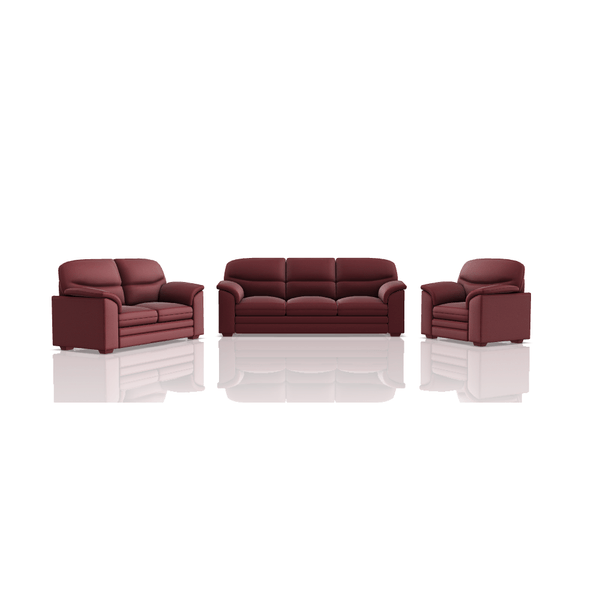SOFA SANDERS PRANNA 3C 2C 1C ROJO