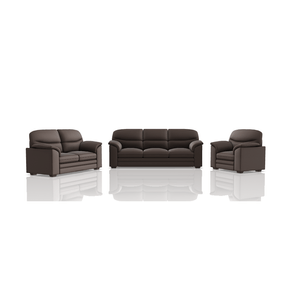 SOFA SANDERS PRANNA 3C 2C 1C MARRON